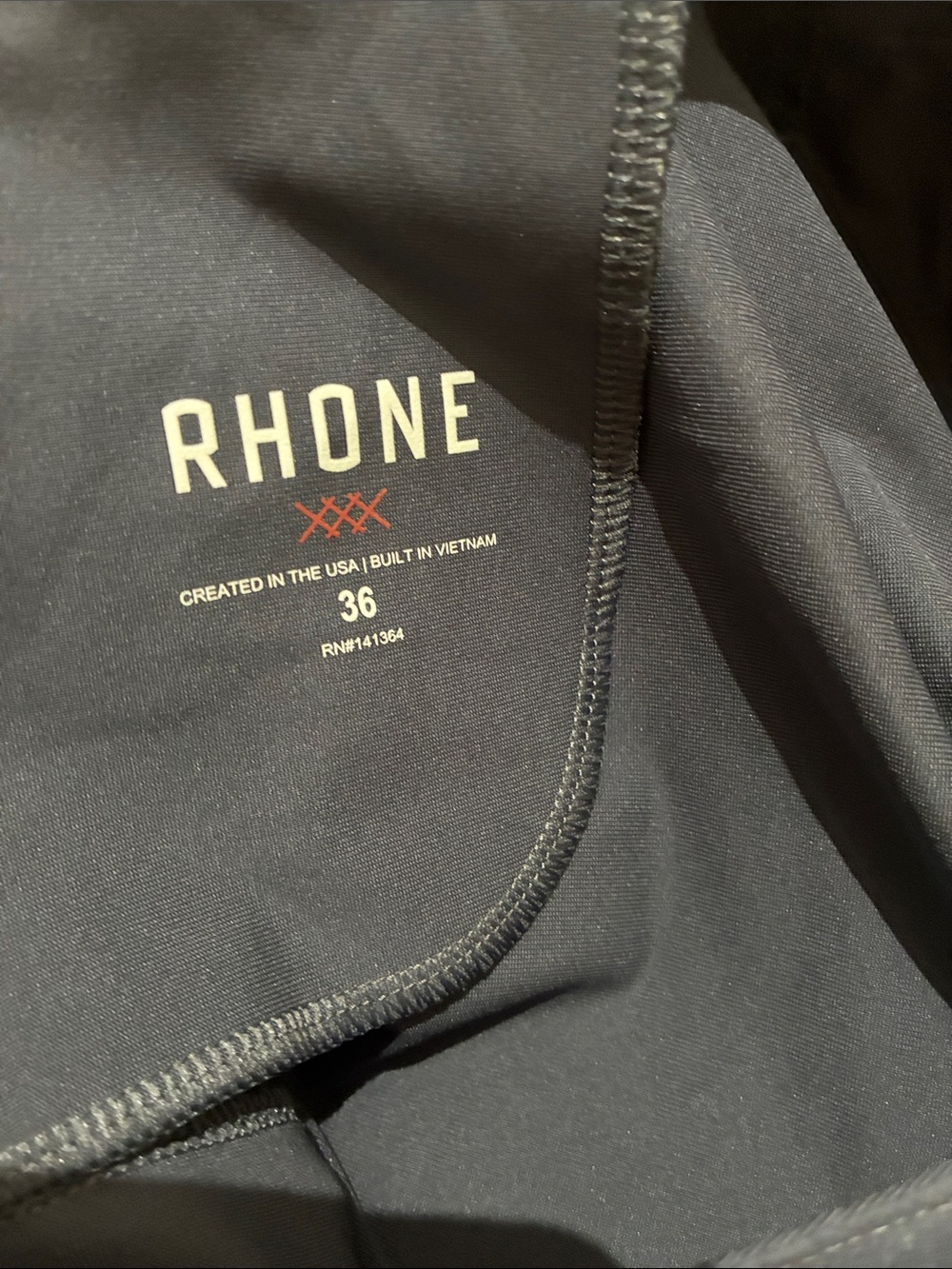 Rhône men’s size 36 Men's Navy commuter Pants - business casual - golf - Picture 3 of 5